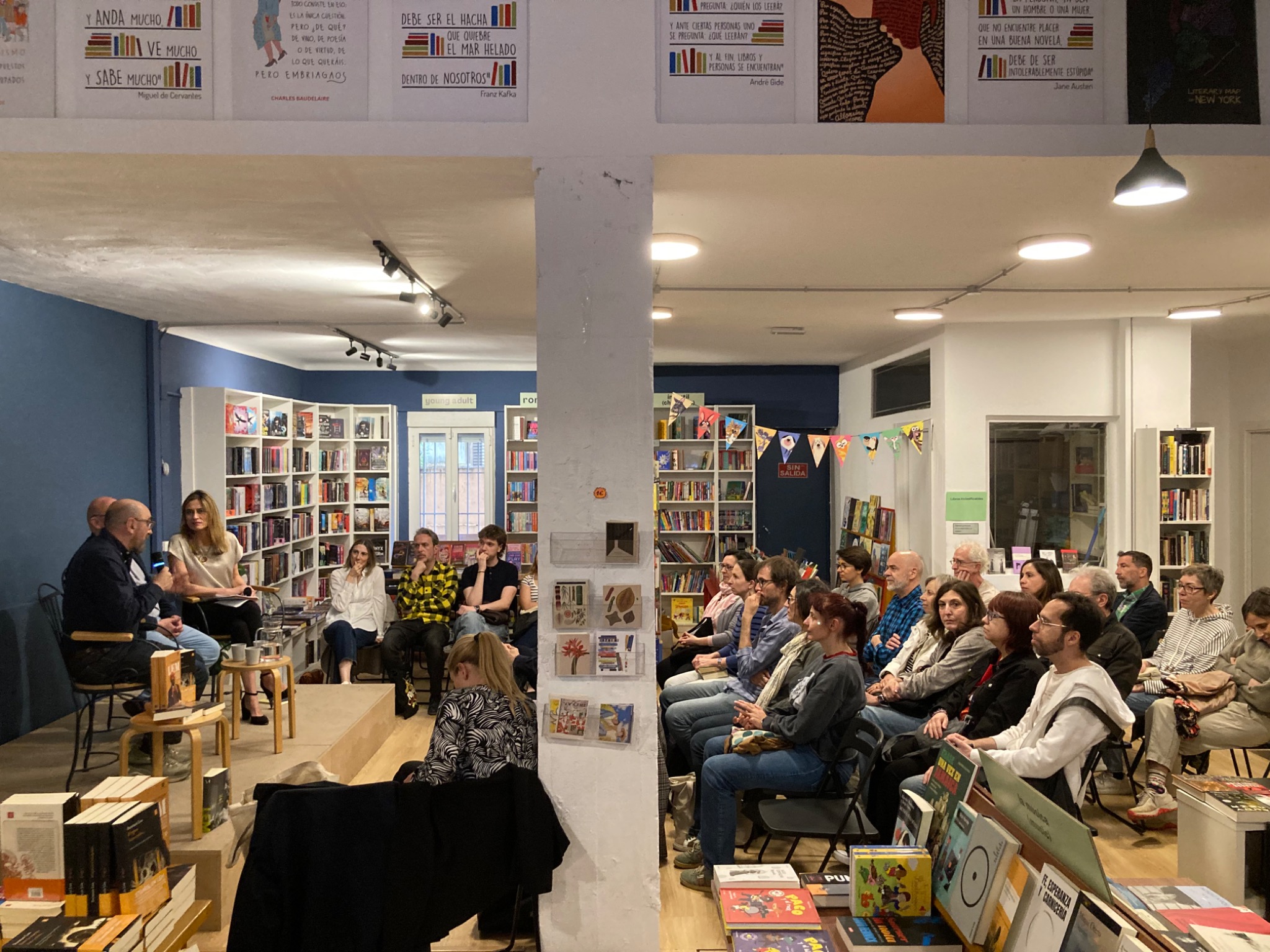 Presentación con público en Parenthesis